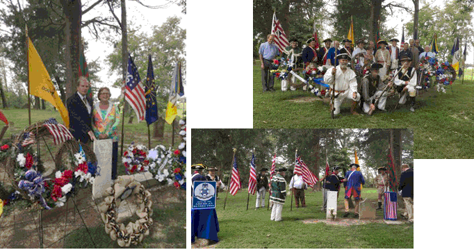 Charles Kilgore II Grave Marker Dedication