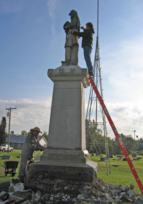 large monument and statuary restoration
