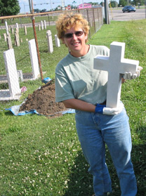 Marking unknown graves